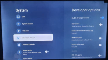 Connect android tv to computer, how to enable write access to android tv